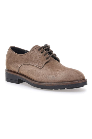 Scarpe stringate Grigio in pelle scamosciata Pittarello class 600