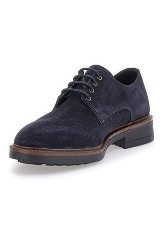 Scarpe stringate Blue in pelle scamosciata Pittarello class 600