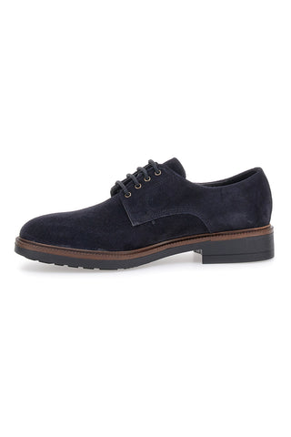 Scarpe stringate Blue in pelle scamosciata Pittarello class 600