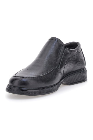 Schwarze Loafer aus echtem Leder, hergestellt in Italien, Longford 3