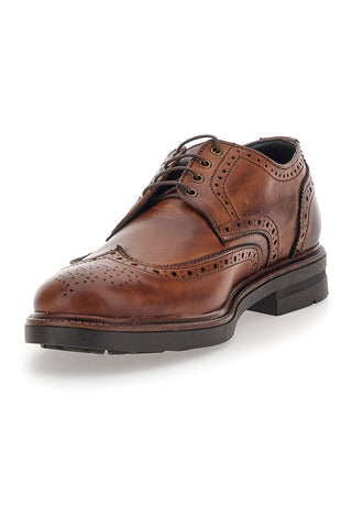 Braune englische Schnürschuhe Made in Italy PITTARELLO FOCUS 224