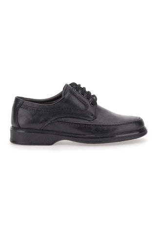 Scarpe Stringate Nere In Vera Pelle Pittarello 2182