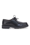 Schwarze Schnürschuhe aus echtem Leder Pittarello 1505