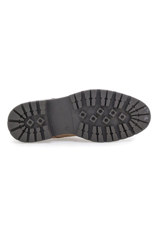 Taupefarbene Schnürschuhe aus echtem Leder PITTARELLO 6009