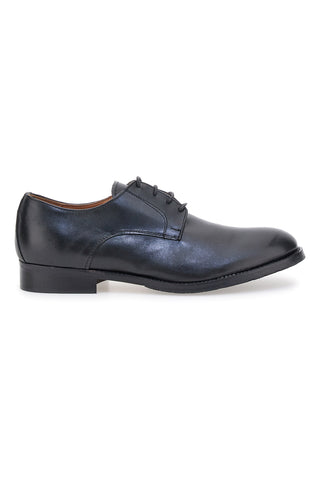 Scarpa Stringata Nera in Vera Pelle PITTARELLO 506