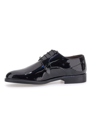Scarpe stringate Nero in vernice Pittarello class 600