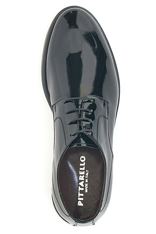 Scarpe stringate Nero in vernice Pittarello class 600