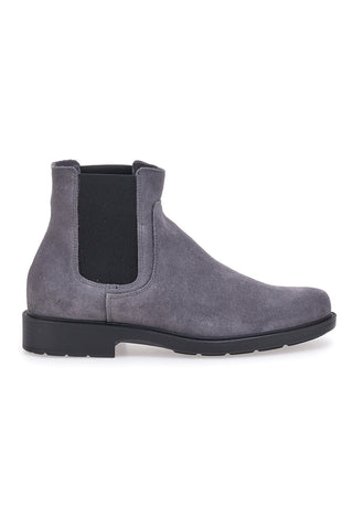 Herren-Stiefelette aus hellgrauem Wildleder Arizona 90297