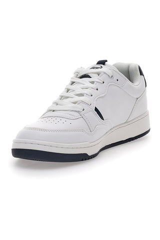 Sneakers bianche con logo blu Sergio Tacchini Pisa Itx