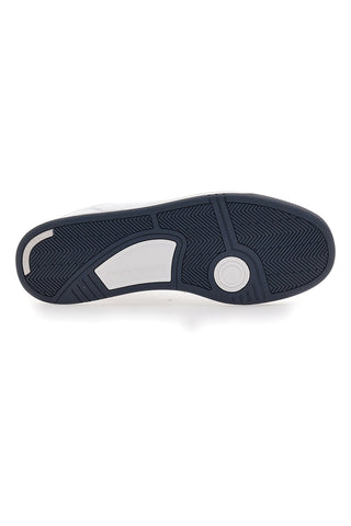 Sneakers bianche con logo blu Sergio Tacchini Pisa Itx