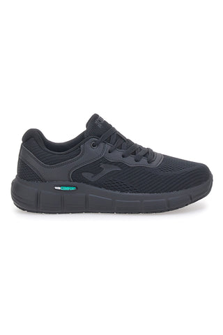 Sneakers Nere con Tomaia in Mesh e Memory Foam JOMA ATENEA MEN 2501