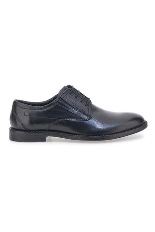 Pittarello Class 615 Schwarze Schnürschuhe aus echtem Leder