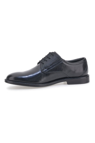 Scarpe Stringate Nere In Vera Pelle Pittarello Class 615