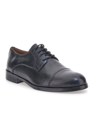 Scarpe Stringate Nere Con Lacci In Vera Pelle Pittarello Class 331