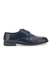 Pittarello Class 17 Schnürschuhe aus echtem Leder, blau