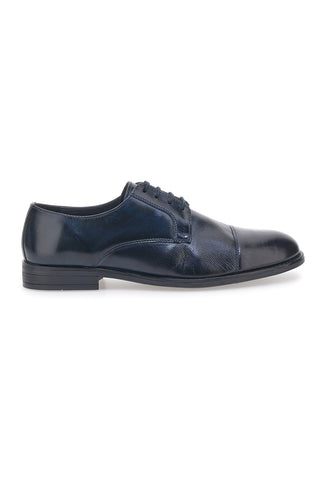 Pittarello Class 17 Schnürschuhe aus echtem Leder, blau