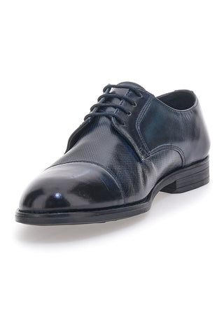 Pittarello Class 17 Schnürschuhe aus echtem Leder, blau