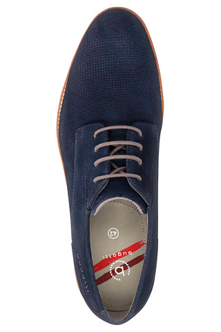 Stringate Taupe con Tomaia in Pelle BUGATTI 311AJY071