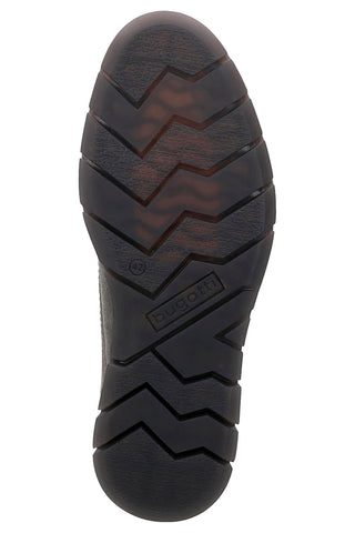 Graue Schnürschuhe mit Obermaterial aus perforiertem Leder BUGATTI 3319711K