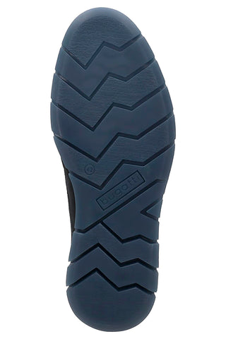 Blaue Schnürschuhe mit Obermaterial aus perforiertem Leder BUGATTI 3319711K