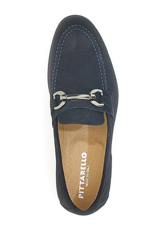 Mocassini Blu in Vera Pelle Made in Italy Pittarello 11