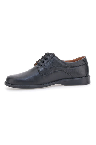 Scarpe Stringate Nere In Nabuk Made In Italy Jerpoint 1