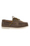 Taubengraue Wildleder-Loafer im Bootsstil CLAREMORRIS 10