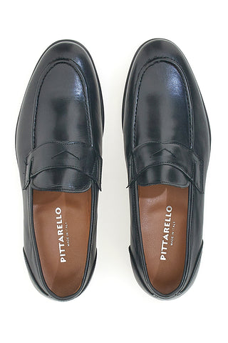 Mocassini Nero in Vera Pelle Made in Italy Pittarello 70