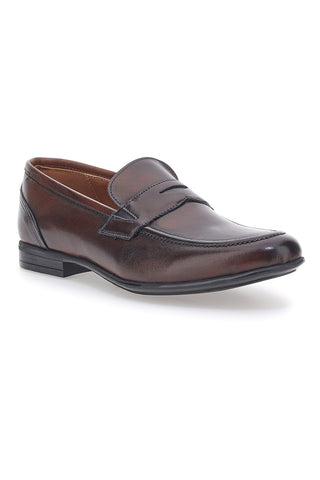 Mocassini Marroni in Vera Pelle Made in Italy Pittarello 70