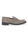 Mocassini Tortora in Pelle Suede Made in Italy PITTARELLO 0730