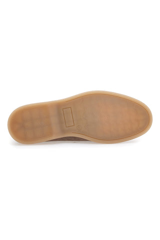Mocassini Tortora con Tomaia in Suede Vera Pelle PTR 2070