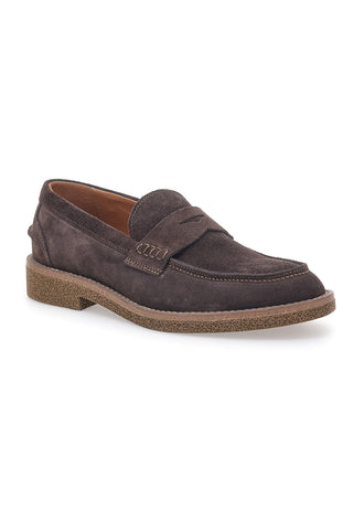 Mocassini Testa di Moro con Tomaia in Pelle Made in italy PTR 5011