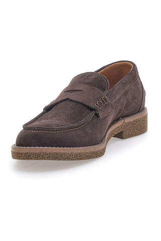 Mocassini Testa di Moro con Tomaia in Pelle Made in italy PTR 5011