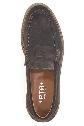 Mocassini Testa di Moro con Tomaia in Pelle Made in italy PTR 5011