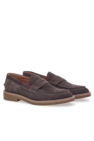 Mocassini Testa di Moro con Tomaia in Pelle Made in italy PTR 5011