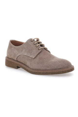 Tortora Schnürschuhe mit Gummisohle Made in Italy PTR 3016