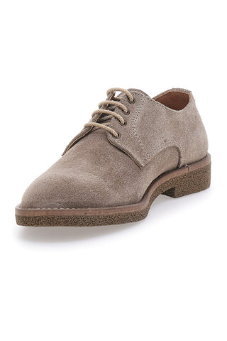 Tortora Schnürschuhe mit Gummisohle Made in Italy PTR 3016