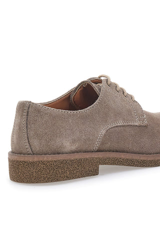 Tortora Schnürschuhe mit Gummisohle Made in Italy PTR 3016