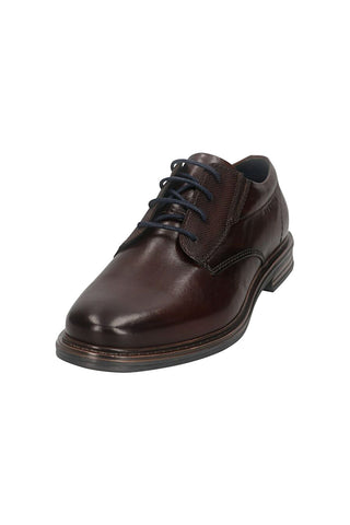 Scarpe stringate eleganti marroni in pelle Bugatti 315AMP021000