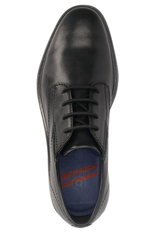 Scarpe Stringate Derby nere in pelle Bugatti 315AMP024000