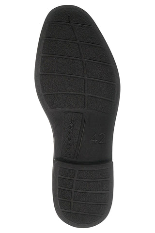 Mocassini eleganti neri in pelle con inserti elasticizzati Bugatti 315AMP614000