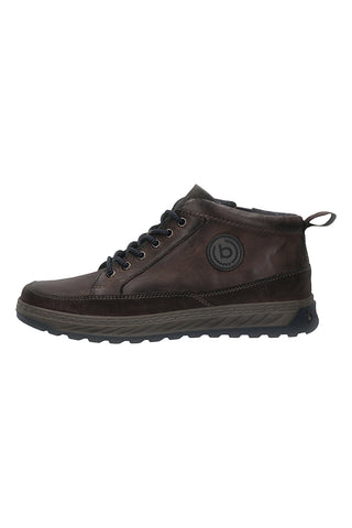 Braune Sneaker mit warmer Innenausstattung und Trekkingsohle Bugatti 325794383500