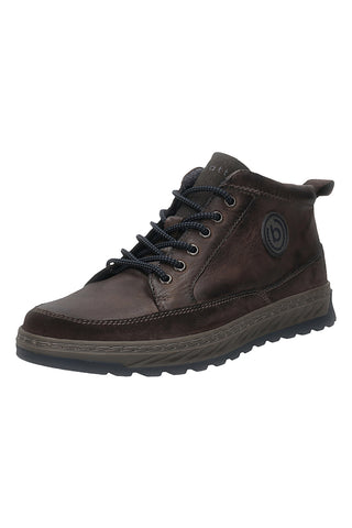 Braune Sneaker mit warmer Innenausstattung und Trekkingsohle Bugatti 325794383500