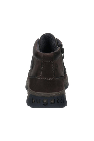 Braune Sneaker mit warmer Innenausstattung und Trekkingsohle Bugatti 325794383500