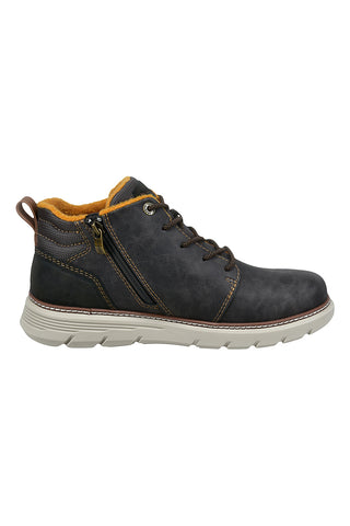 Scarpe marroni imbottite in tessuto Bugatti 331AP0305000