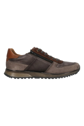 Braune Sneaker aus echtem Leder Bugatti 331APA041441
