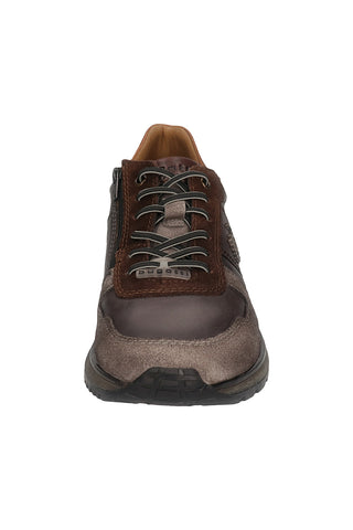 Braune Sneaker aus echtem Leder Bugatti 331APA041441