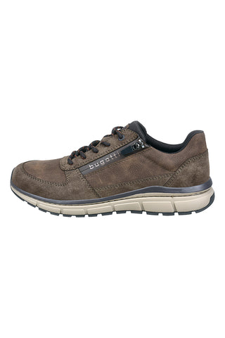 Sneakers marroni con zip Bugatti 332-AOS01-5500