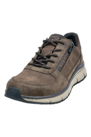 Sneakers marroni con zip Bugatti 332-AOS01-5500