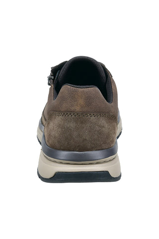 Sneakers marroni con zip Bugatti 332-AOS01-5500